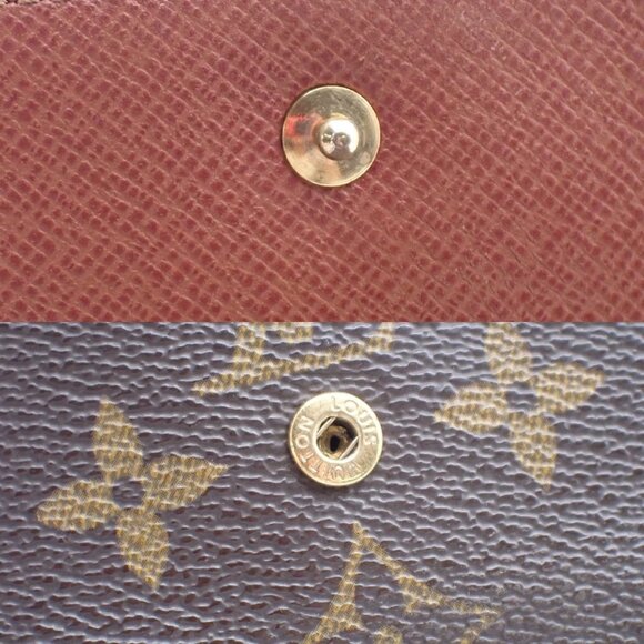 LOUIS VUITTON Porte Monnaie Billet Carte Credit Wallet Monogram M61652 07EF439 - Picture 6 of 16